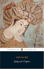 Cover of Zadig and L'Ingénu (The Child of Nature)