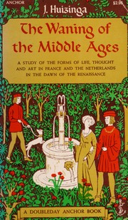 Cover of The Waning of the Middle Ages