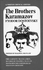 Cover of The Brothers Karamazov (Garnett, trans.)