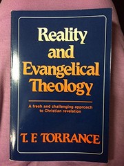 Cover of Reality and Evangelical Theology