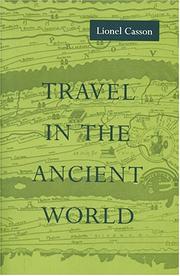 Cover of Travel in the Ancient World