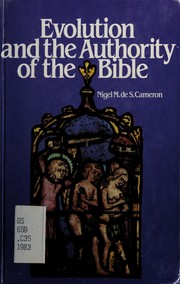 Cover of Evolution and the Authority of the Bible