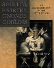 Cover of Spirits, Fairies, Gnomes, and Goblins: An Encyclopedia of Little People