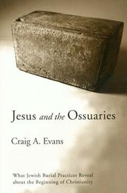 Cover of Jesus and the Ossuaries: What Jewish Burial Practices Reveal About the Beginning of Christianity