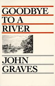 Cover of Goodbye to a River