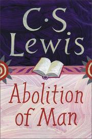 Cover of The Abolition of Man