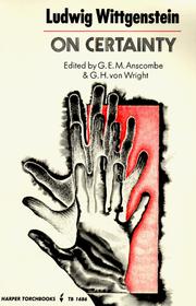 Cover of On Certainty