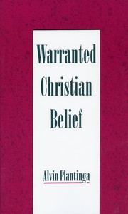 Cover of Warranted Christian Belief
