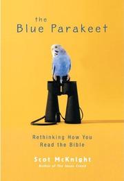 Cover of The Blue Parakeet: Rethinking How You Read the Bible