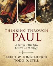 Cover of Thinking Through Paul: A Survey of His Life, Letters, and Theology