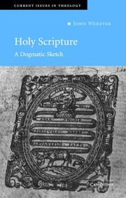 Cover of Holy Scripture: A Dogmatic Sketch