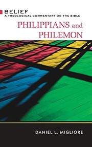 Cover of Philippians and Philemon (Belief: A Theological Commentary of the Bible)