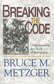 Cover of Breaking the Code: Understanding the Book of Revelation