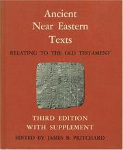 Cover of Ancient Near Eastern Texts Relating to the Old Testament (3rd Edition)
