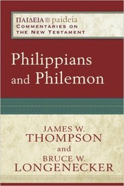 Cover of Philippians and Philemon (Paideia Commentary Series)