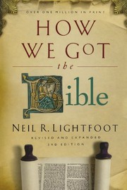 Cover of How We Got the Bible (3rd edition)