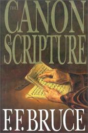 Cover of The Canon of Scripture