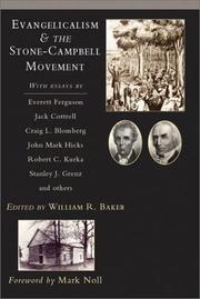 Cover of Evangelicalism & the Stone-Campbell Movement