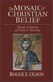 Cover of The Mosaic of Christian Belief: Twenty Centuries of Unity & Diversity