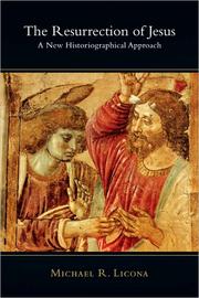 Cover of The Resurrection of Jesus: A New Historiographical Approach