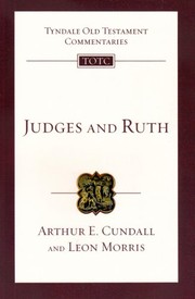 Cover of Tyndale Commentary: Judges and Ruth
