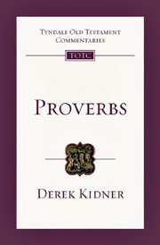 Cover of Tyndale Commentary: Proverbs