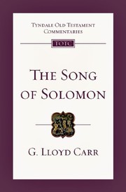 Cover of Tyndale Commentary: The Song of Solomon