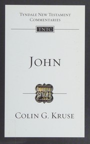 Cover of Tyndale Commentary: John