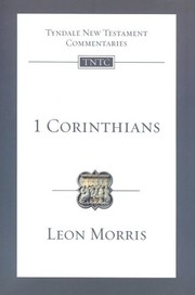 Cover of Tyndale Commentary: 1 Corinthians