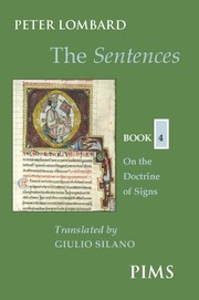 Cover of The Sentences, Book 4: On the Doctrine of Signs
