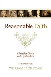 Cover of Reasonable Faith: Christian Truth and Apologetics (Third Edition)