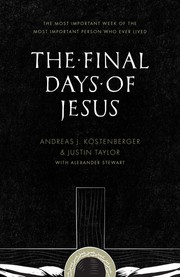 Cover of The Final Days of Jesus