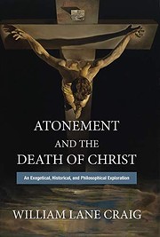Cover of Atonement and the Death of Christ