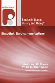 Cover of Baptist Sacramentalism