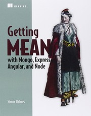 Cover of Getting MEAN with Mongo, Express, Angular, and Node