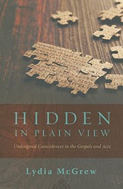 Cover of Hidden in Plain View: Undesigned Coincidences in the Gospels and Acts